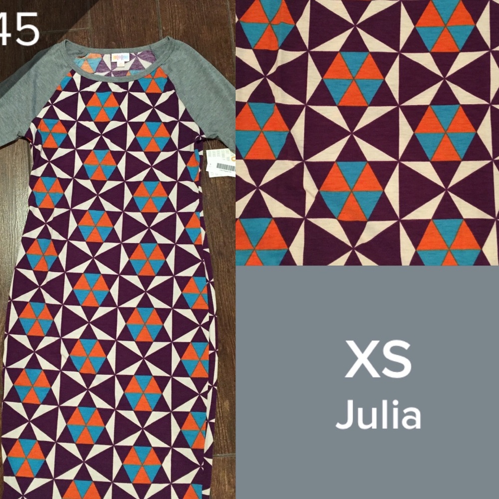 NWT LuLaRoe Julia Dress